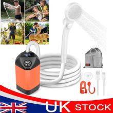 Portable Camping Shower USB Rechargeable Electric Shower Pump for Hiking Outdoor