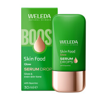 Weleda Skin Food Glow Face Serum Drops, Facial Serum with Liquorice, Reduces Pigmentation, Glow Booster, 100% Certified Natural, Organic, Vegan,