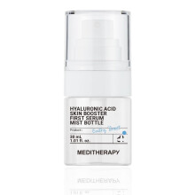 MEDITHERAPY Refillable Empty Hyaluronic Acid Skin Booster First Serum Mist Spray Bottle 1.01 fl. oz. (Serum Not Included)