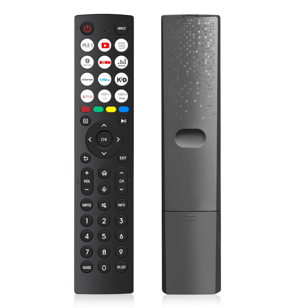 Replacement Hisense Tv Remote Control For Hisense Vidaa 4K Uhd Fhd Qled Led Lcd Hdtv Smart Tv Remote Replacement With 12 Shortcut Buttons, No Setup R 5001341670230