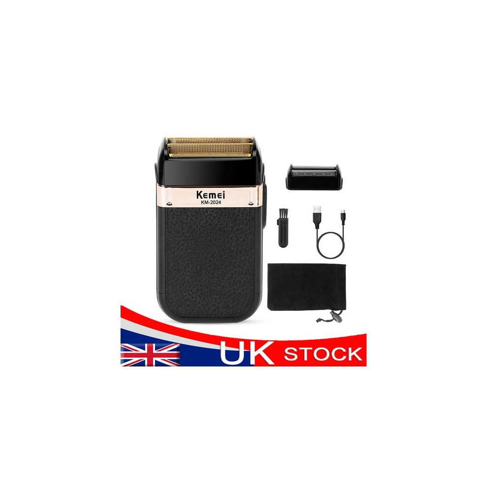 Kemei Electric Shaver Mens Razor Beard Foil Shaver Trimmer Cordless Rechargeable