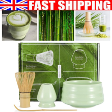 Bamboo Matcha Whisk Set Chasen Chashaku Matcha Whisk for Japanese Tea Ceremony