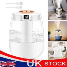1.3L Mist Air Humidifier Quiet for Bedroom Home Office Baby Room Air Purifier UK