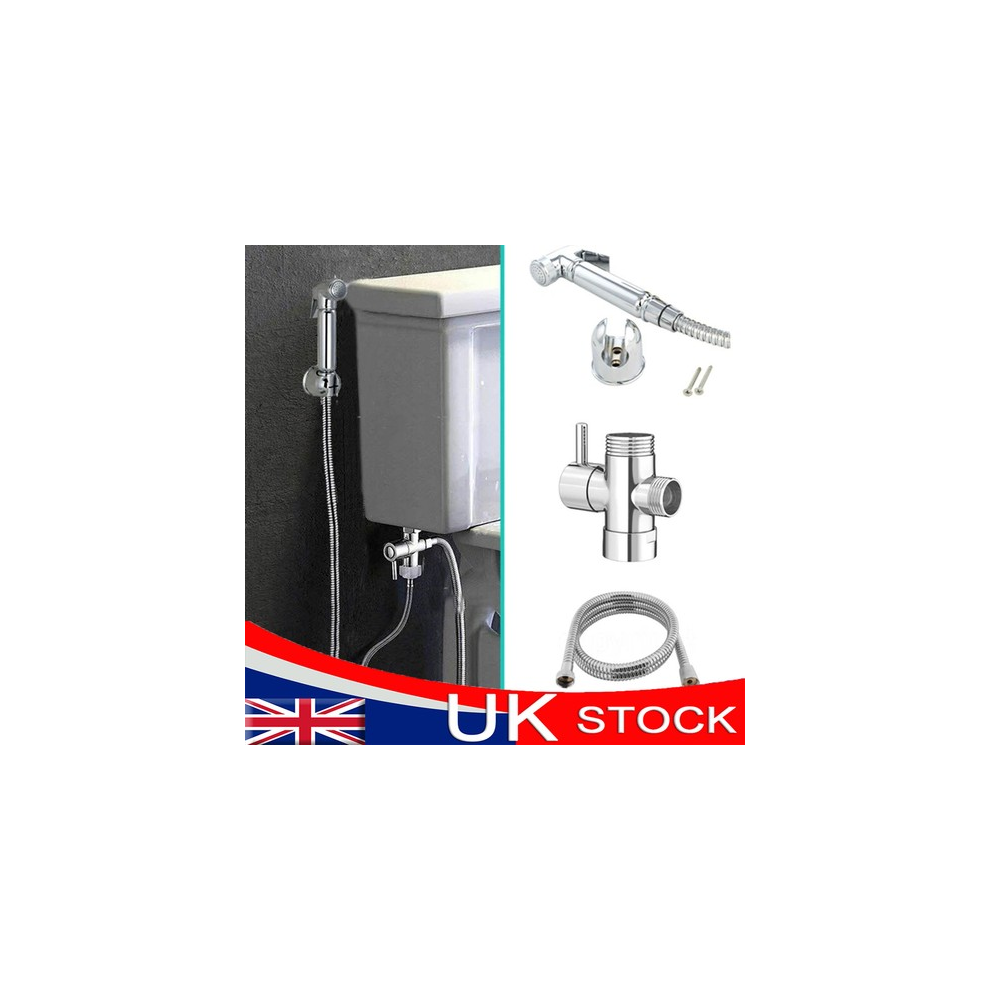 Handheld Douche Bidet Toilet Jet Spray Muslim Hygienic Shower And Diverter Kit 3353511149483