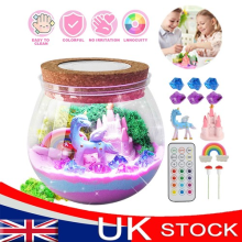 5-8 Year Old Christmas Gifts,DIY Unicorn Toy Set With LED Light for Boys Girls