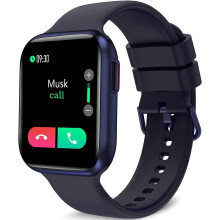 Smart Watches for Women Men, 1.7" Square Android Touchscreen Smartwatch, Heart Rate/SpO2/Sleep Monitor, Make/Answer Call, 100+ Sports Modes, IP68