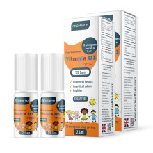 ProHealth Preservative-Free Vegan Vitamin D3 Drops for Infants & Children - Sugar-Free, All-Natural, NHS Approved (4-Month Supply, 2-Pack)