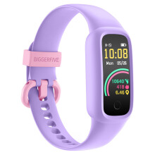 BIGGERFIVE Vigor 2 L Kids Fitness Tracker Watch for Boys Girls Ages 5-15, Activity Tracker, Heart Rate Sleep Monitor, IP68 Waterproof, Pedometer,