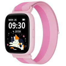 BIGGERFIVE Kids Smart Watch, 1.8" Fitness Watch Pedometer, Heart Rate, IP68 Waterproof, Sleep Tracker, Calorie Step Counter, 5 Puzzle Games with/