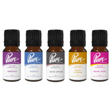 Designer Perfume Fragrance Oil Pack Five 10ml Bottles Martian, Angels, Noir Opium, Daisy Flowers, Snow Angel 100% Pure Uncut, Suitable for Making