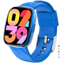 Ucani Kids Smart Watch, 1.75" Fitness Watch with Pedometer, IP68 Waterproof, 100 Sport Modes, Heart Rate, Sleep Tracker, Puzzle Games for Girls B