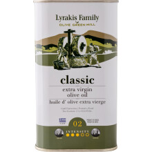 Lyrakis Family Olive Oil 1L – Greek Extra Virgin, Premium First Cold Pressed, High Polyphenols, Handpicked Olives, New Harvest, Fresh Juice from Cre