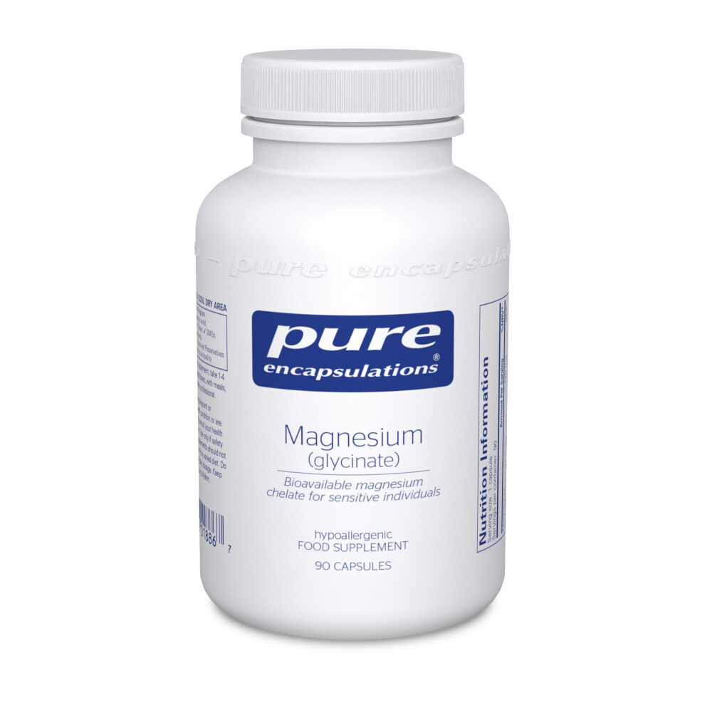 Pure Encapsulations Magnesium Glycinate 120Mg - Bioavailable Magnesium Chelate T