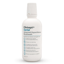 Clinisept Dental Mouthwash – Hypochlorous Acid Mouth Wash for Daily Oral and Dental Hygiene - Alcohol-Free, Fluoride Free Mouthwash, Non-Staining