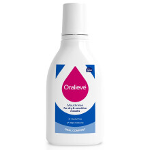 Oralieve Alcohol-Free Mouthrinse (1 x 500ml), Mouthwash with Fluoride for Dry or Sensitive Mouths. Mild Mouth Wash - Genuine Oralieve Dry Mouth Mouth
