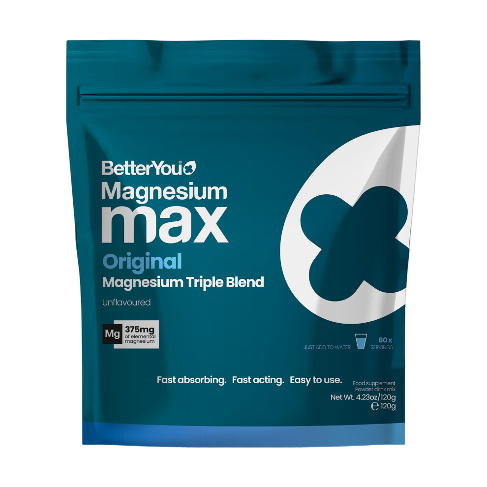 Betteryou Magnesium Glycinate, Citrate & Malate Supplement | 1942Mg Magnesium Ma