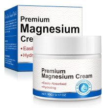 Magnesium Cream, Magnesium Lotion, Highly Concentrated Magnesium for Leg, Muscle, Joint Care, Magnesium Oil Cream with Pure Zechstein Magnesium,