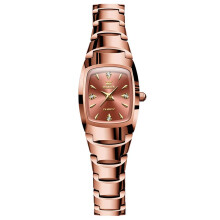 OLEVS Watches for Women Small Face Rose Red Tungsten Steel Ultra Slim Bracelet Luxury Diamond Analogue Quartz Dress Ladies Watches Classic Elegan