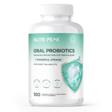 Max Strength Advanced Oral Probiotics | 100 Chewable Tablets | 2 Month Supply | Probiotics for Healthy Teeth | Fresh Breath | Healthy Gums | Adul