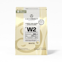 Callebaut Select White W2 Chocolate Callets 2.5 kg