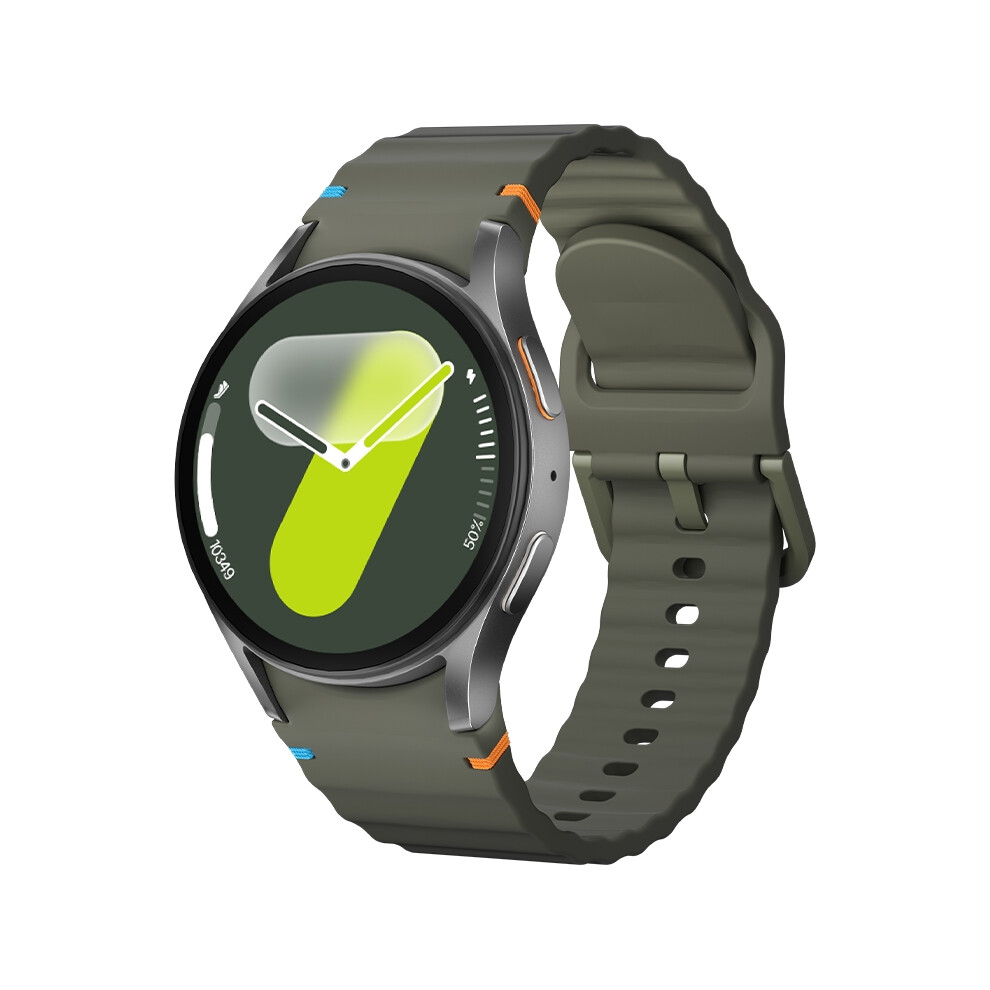 Smartwatch W7 Mini Amoled Bluetooth Calling Fitness Tracker Ip68 (Green) Green 6976917409332