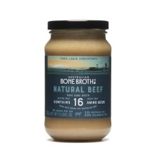 ABBCo Natural Beef Bone Broth Concentrate – 390g – Made in Australia from Australian Beef Bones