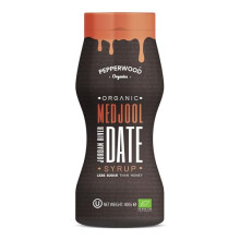 Organic Medjool Date Syrup 400g - Made from 100% Organic Jordanian River Medjool Dates - by Pepperwood Organics