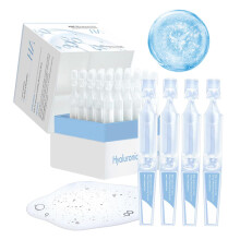 5% Hyaluronic Acid Serum, Single-Use Vials Ultra Hydrating Serum, Anti Wrinkle Face Serum Hyaluronic Acid for Boosting Moisture, Pre-makeup SkinC