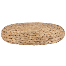 Pouffe WAHOO Water Hyacinth Beige