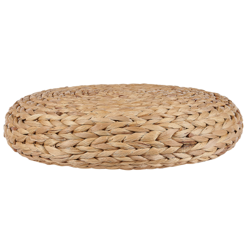 Beliani Pouffe WAHOO Water Hyacinth Beige