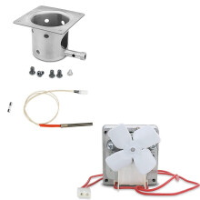 Heavy Duty Pellet Grill Replacement Parts for Traeger Pit Boss, Fire Burn Pot and Auger Motor Kit with Igniter