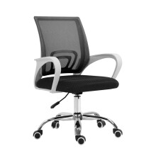 Ergonomic Office Chair Mesh Desk Chair with Adjustable Seat Height Lumbar Support Swivel for Home Office Conference Room Black