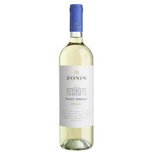 Zonin Pinot Grigio Friuli Aquileia DOC Wino Białe 750ml