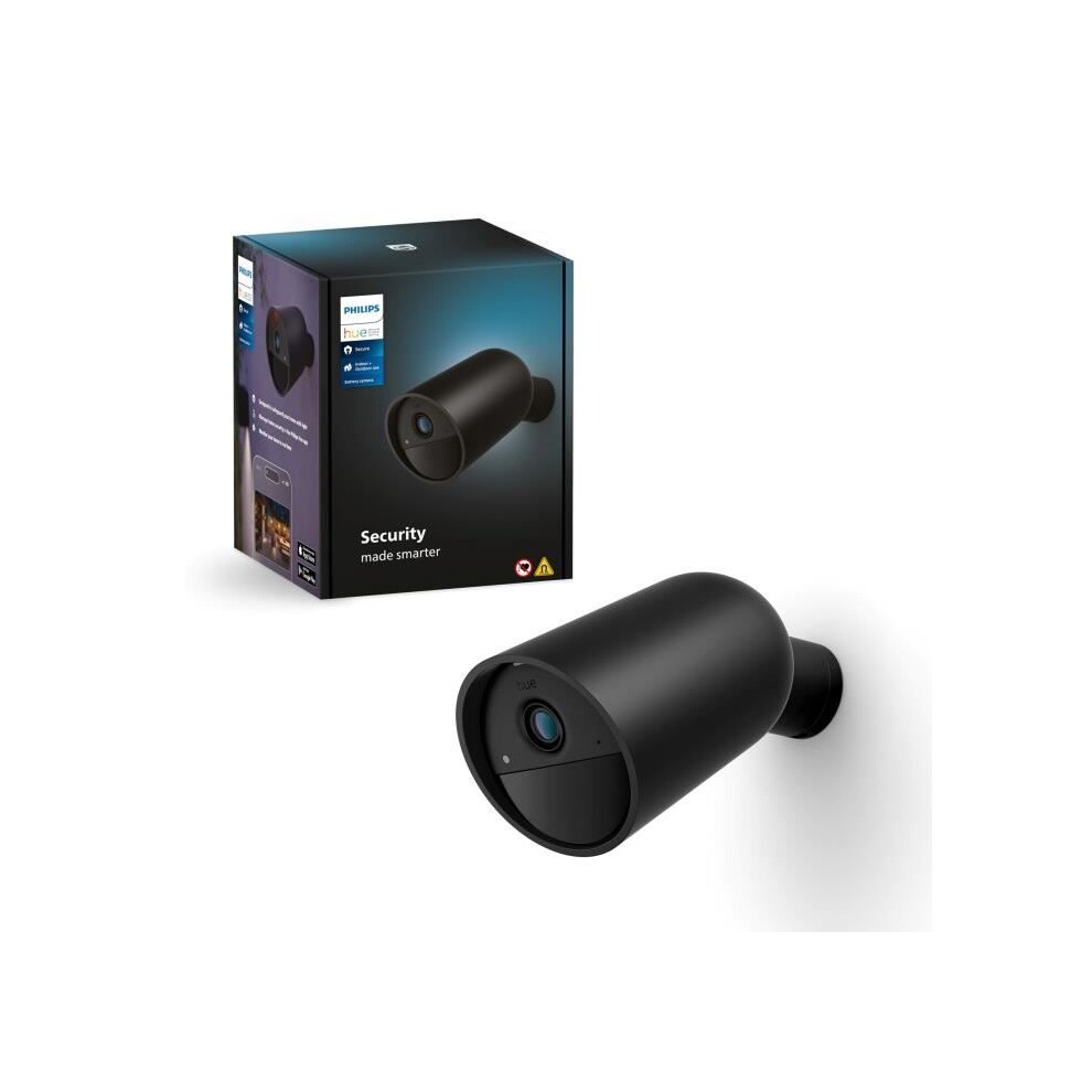 Philips Hue Secure Kabellose Kamera Doppelpack Schwarz 5B45-00C 2Er - Bild 2