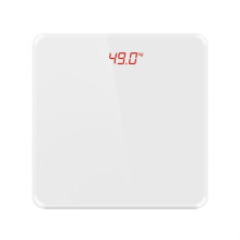 Digital Bathroom Scale with Clear LED Display,  Accurate Slim Tempered Glass Body Weight Scale (Color W)