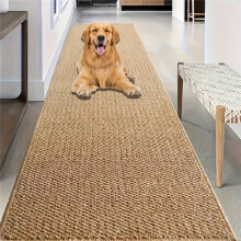 (Beige, 60*160cm/23.62*62.99in) 1pc Non-Slip Kitchen Mat - Heavy-Duty Machine Washable Floor Mat with Rubber Backing