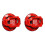 2X Car Start Stop Button Decor Car Engine Push Start  Button Cover Protector Start Stop Button for Car 1