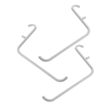 3pcs Heavy Duty Pegboard Hooks Set for Garage and Workshop, Durable Iron Tool Organizer