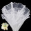 White Flower Wrapping Mesh Roll – 2Pack, 4m Each 1