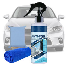 Anti Fog Spray for Car Windshield and Bathroom Mirror 150ml – Instant Fog Removal, Clear Streak Vision, LongLasting Protection