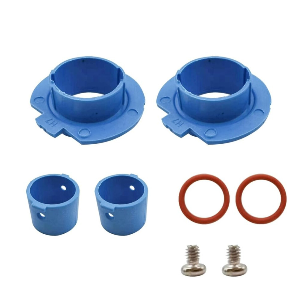 H7 Led Headlight Adapter Socket Holder 2Pcs Plug And Play Secure Lock Fit For Halogen Conversion 9310869766117