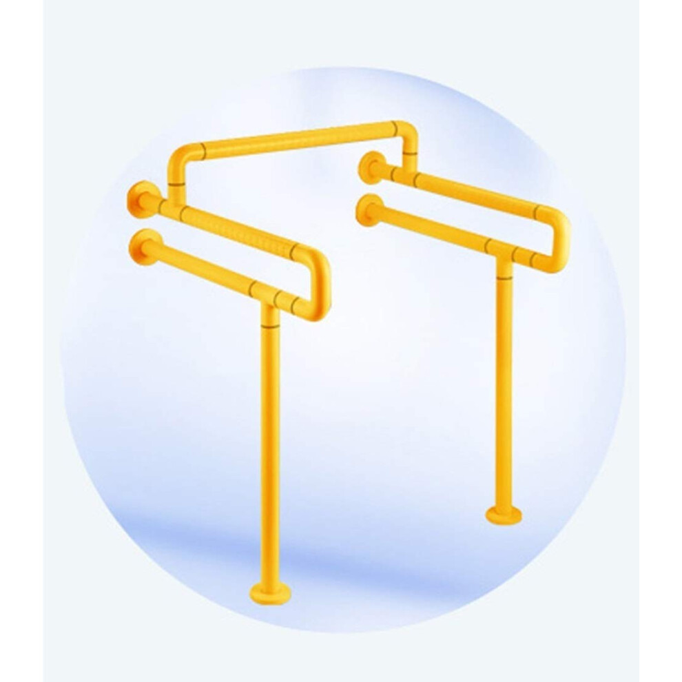 Yellow Grab Bar Non Slip Bathroom Safety Rail for Shower Toilet and Elderly Support