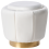 Beliani Pouffe IRVING Velvet White 1