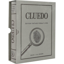 Cluedo Vintage Edition - Book Format - Board Game - MEGABLEU - From 8 years old