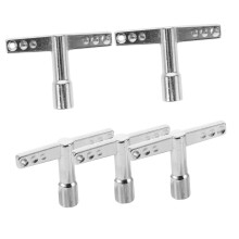5 Piece TShaped Drum Key Set for Precision Drum Tuning and Quick Torque Adjustment
