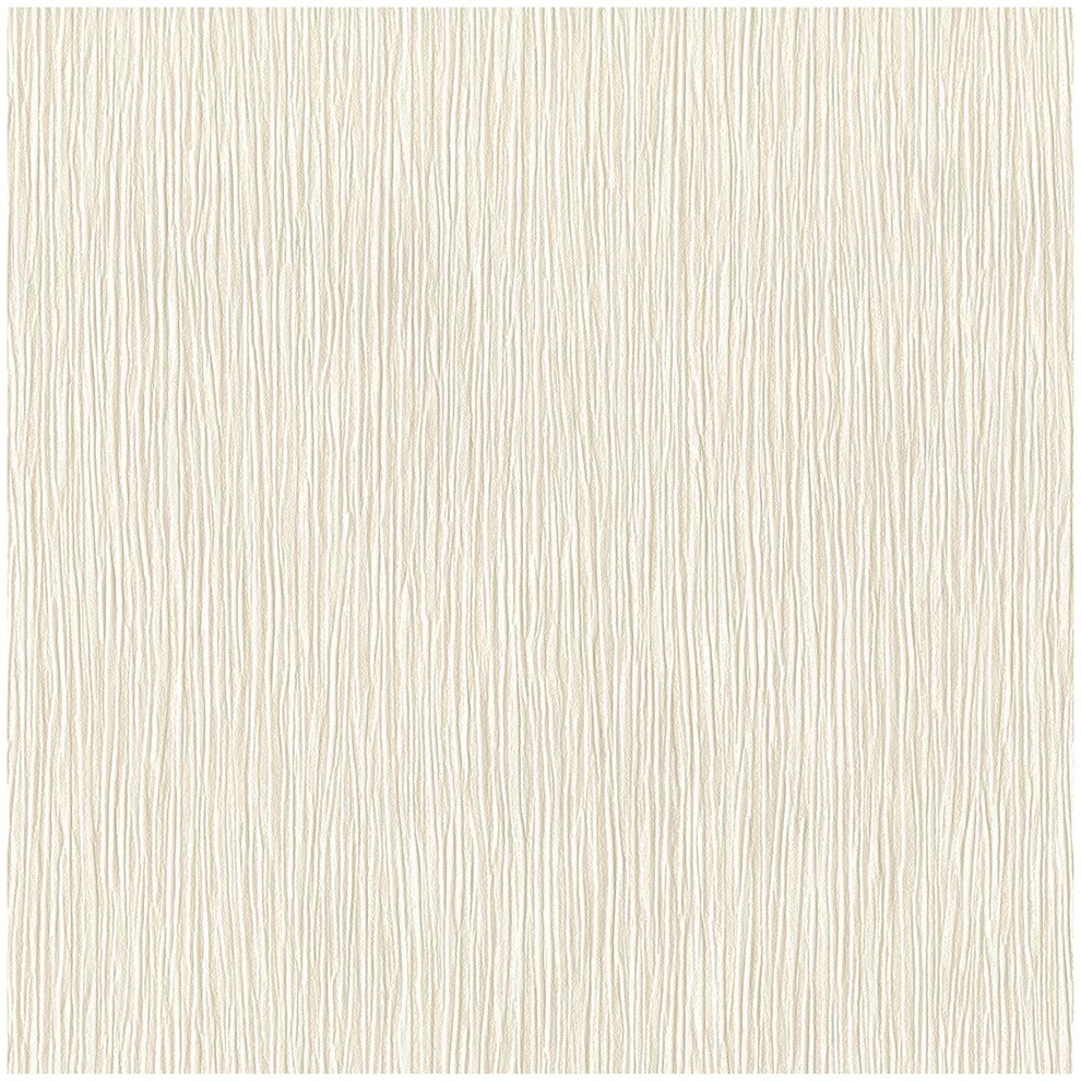 Yã¶L Cream Textured Stripe Wallpaper Embossed Vinyl Vertical Linear Pattern