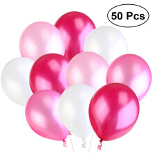 Latexballonger plommonfärgade 50 stycken