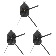 Kit de mecanismo de relógio de parede com ponteiros (3 conjuntos)