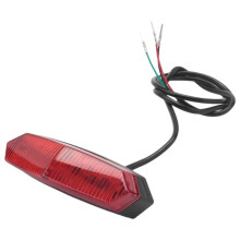 LED E-Bike Taillight 12V-80V Electric Bicycle Rear Lamp Safety Night Riding Warning Light