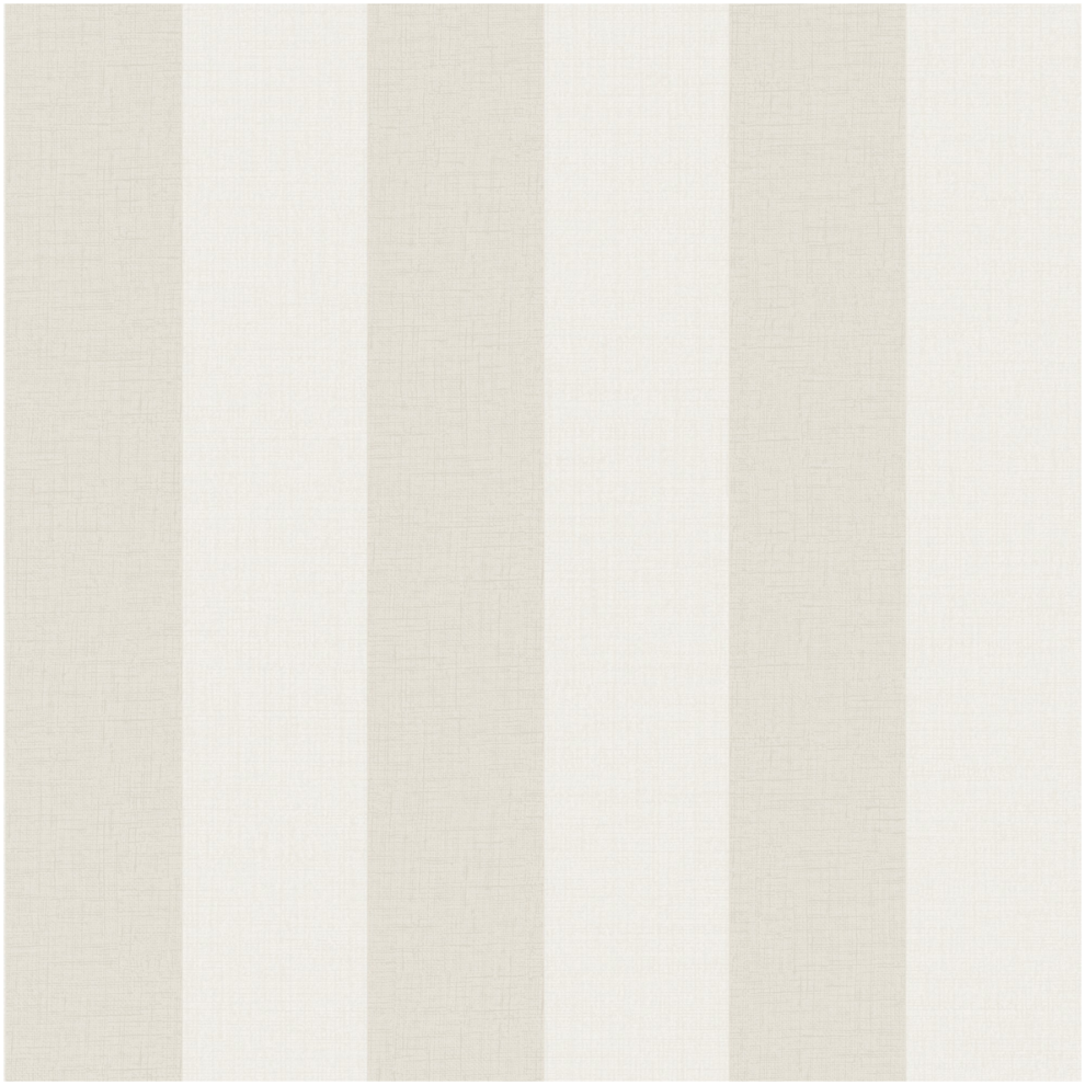 Neutral Textured Stripe Vinyl Wallpaper Cream Beige Wide Vertical Stripe - Image 3